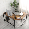 L-shaped Corner Computer Desk HWD-FW02