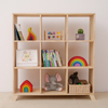 Kids Toy Storage Bookshelf and Cabinet HWD-LS-MZP001