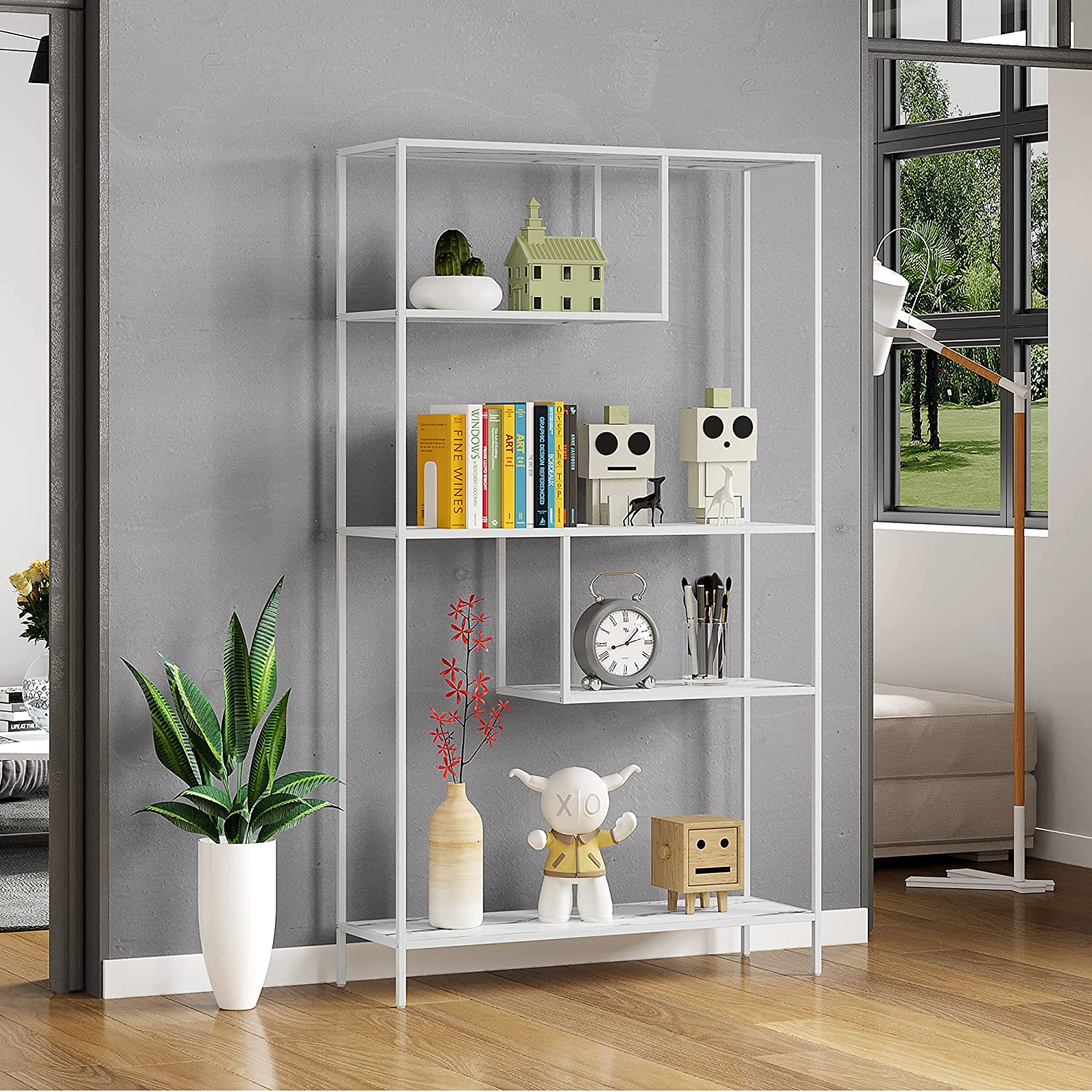Home Storage Bookshelf HWD-WLF02