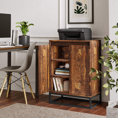 Wood Standing Floor Storage Cabinet HWD-WLF05