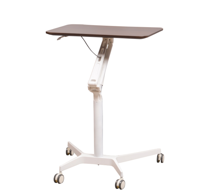 Nice Quality Sit-stand Height Adjustable Smart Desktop Pneumatic Workstation Gas Spring Modern Stand Desk HWD-ZL0101