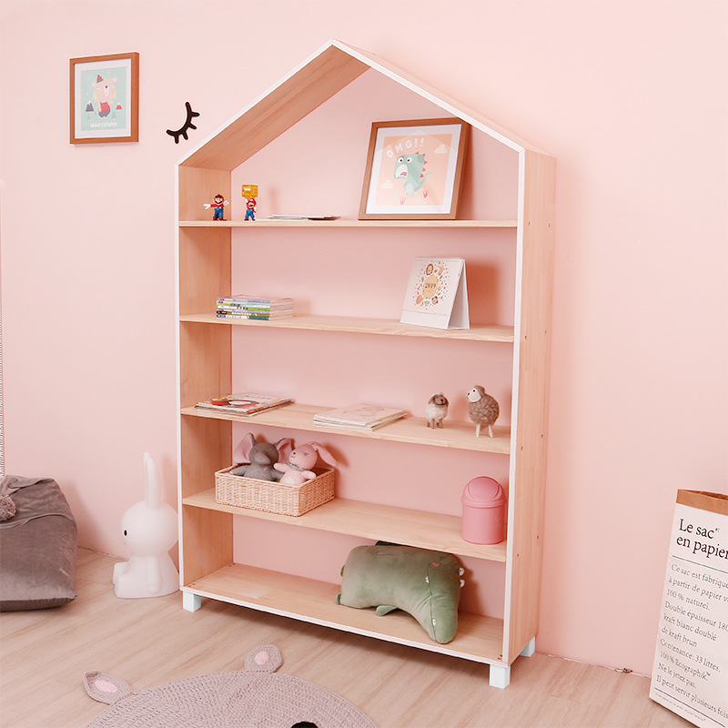Kids Toy Storage Bookshelf and Cabinet HWD-LS-YG1000