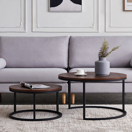 Living Room Wooden Coffee Tables HWD-WLF01