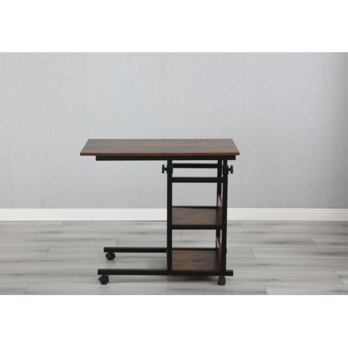 Moveable Height Adjustable Computer Laptop Table with Wheels HWD-FW07