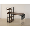H-shaped Computer Desk With Bookshelf HWD-FW03