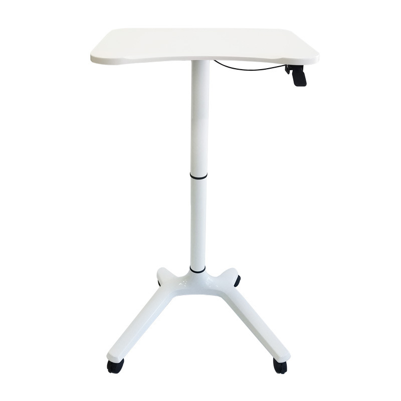 Nice Quality Sit-stand Height Adjustable Smart Desktop Pneumatic Workstation Gas Spring Modern Stand Desk HWD-PX021